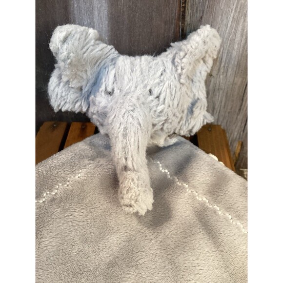Pottery Barn Kids ELEPHANT Thumbie Security Blanket Lovey Plush Baby Gray 2019 - Picture 2 of 11